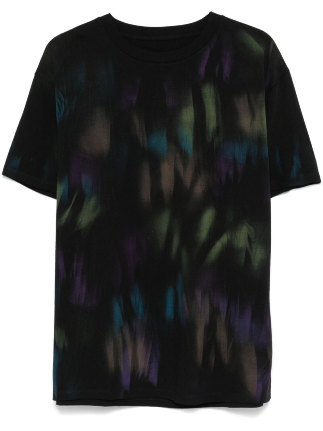 

MM6 Maison Margiela футболка с абстрактным принтом, черный