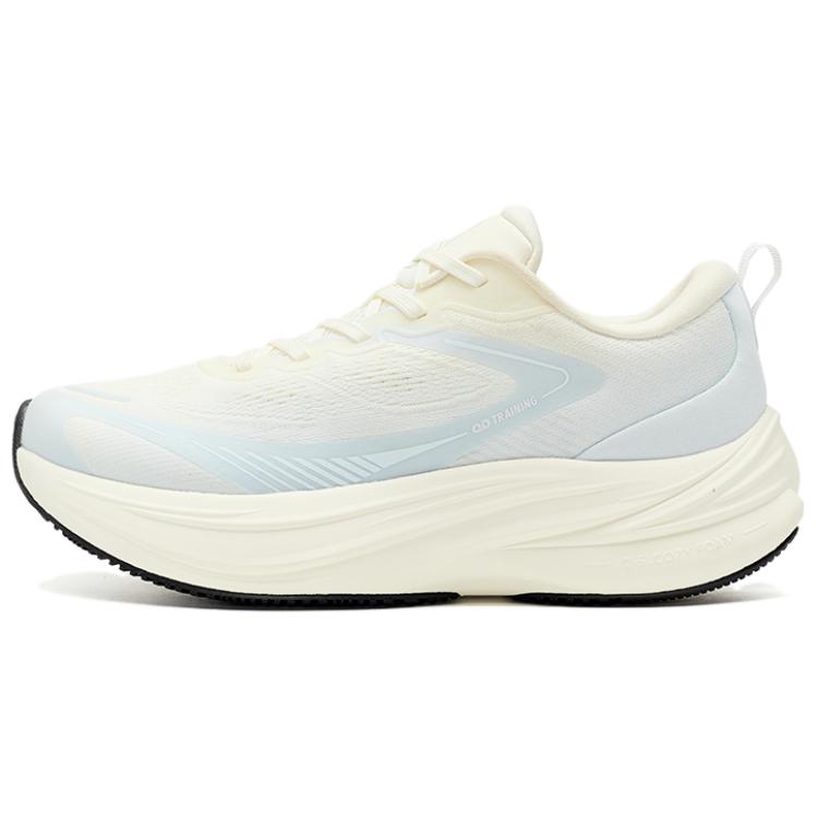 

QIAODAN Кроссовки Wear resistant And Lightweight Low Top Casual Running Shoes Women's White Blue