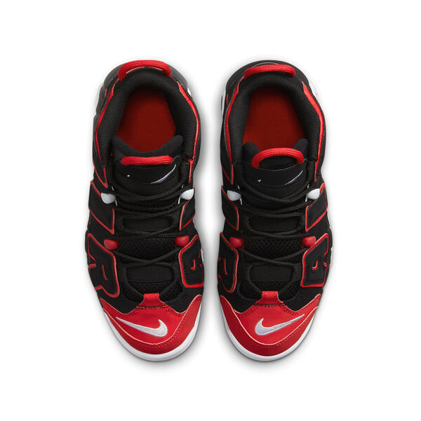 Кроссовки air more uptempo 'red toe' Nike, черный — фото 4