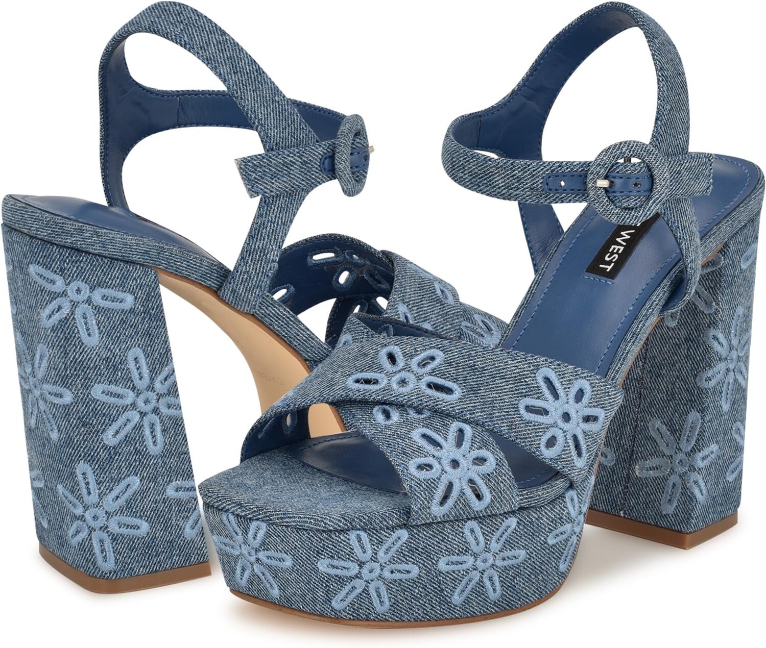 

Туфли Nine West Vallen, цвет Blue Denim