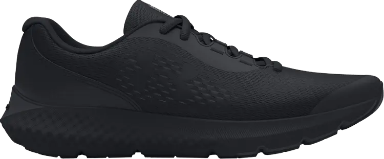 

Кроссовки Charged Rogue 4 GS 'Triple Black', черный