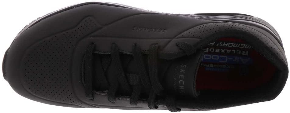 Мужские рабочие кроссовки Skechers Uno Sr Sutal на шнуровке Skech Air 200054 P, черный — фото 3