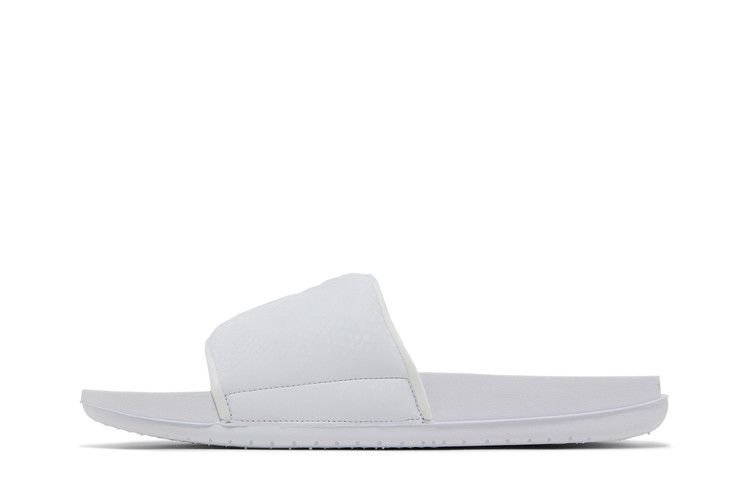 Сандалии Nike Kobe Bryant x Offcourt Slide 'Triple White', белый — фото 4