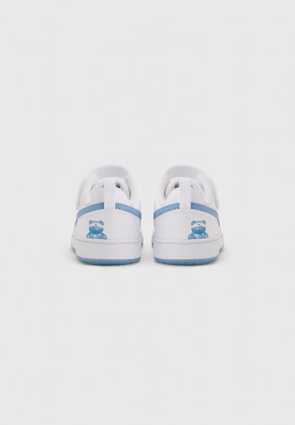 Кроссовки court borough low Nike Sportswear, White/Work Blue — фото 3