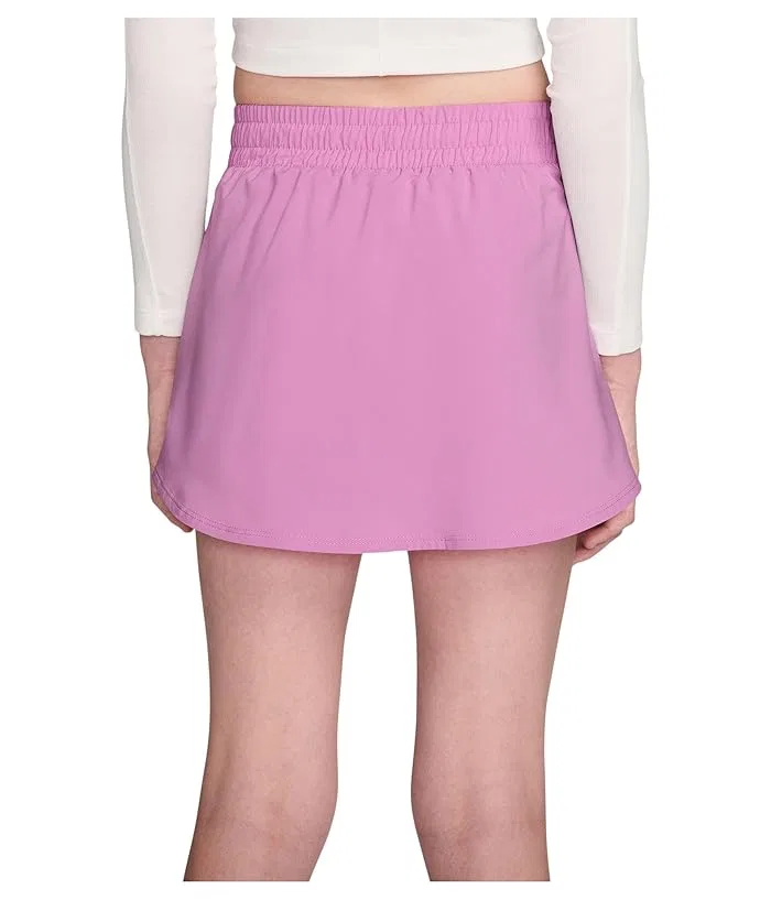 Юбка-шорты Dri-FIT High-waisted Nike Kids, Light Magenta/White — фото 2