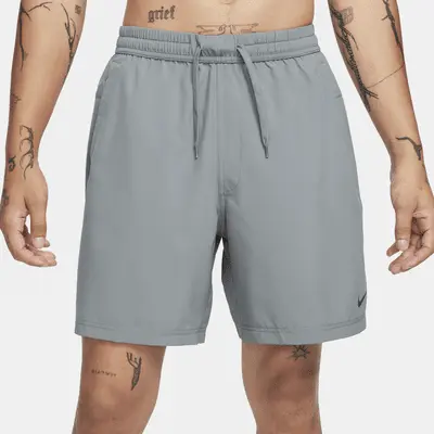 Шорты Nike Form, цвет Smoke Grey/Black — фото 2