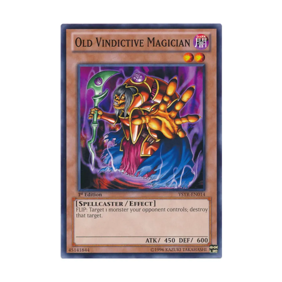 

CCG Старый мстительный маг (Обычный), Yu-Gi-Oh - Structure Deck - Yugi Reloaded - Singles