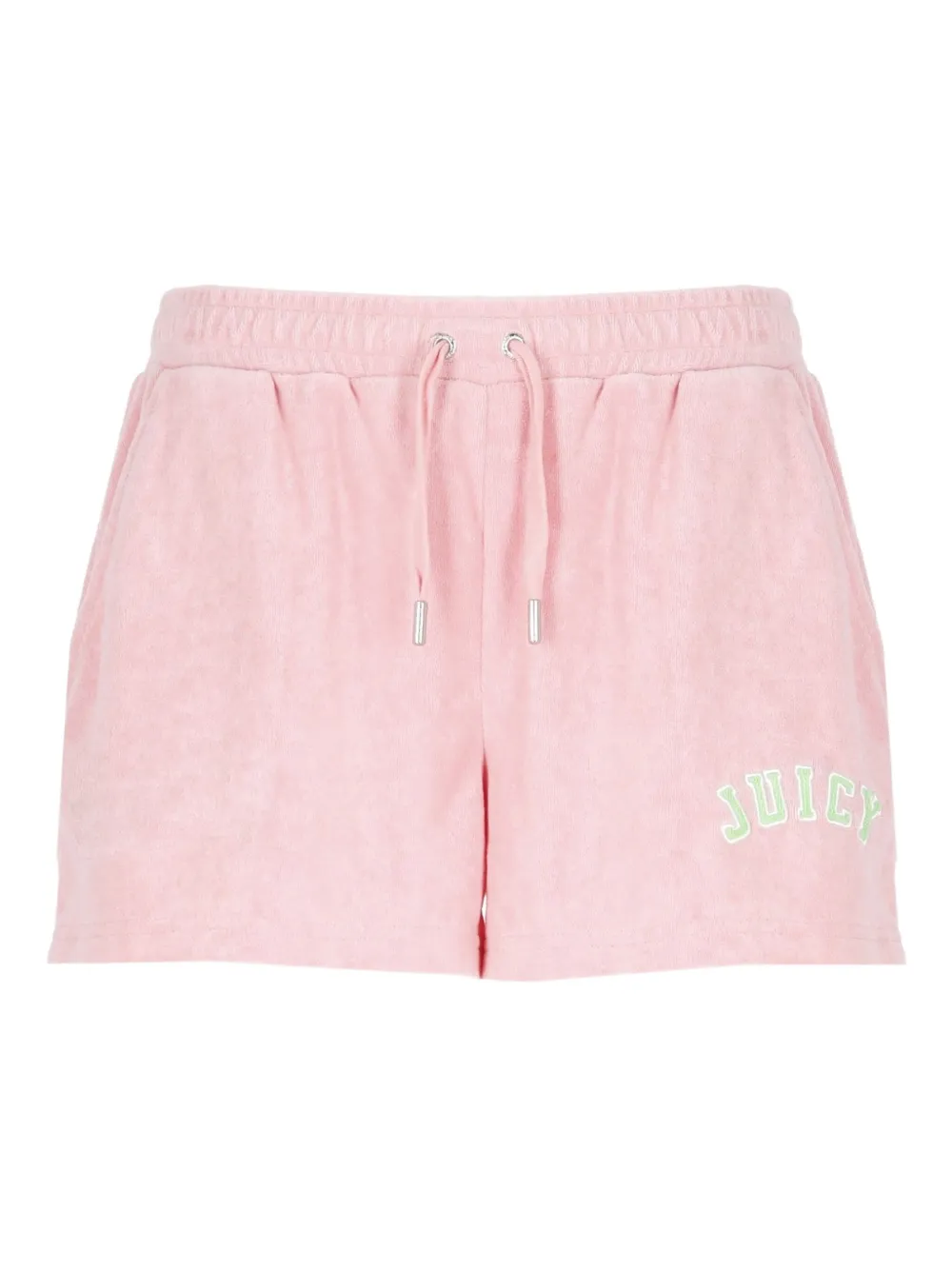 

Шорты Perkin с эластичным поясом и логотипом Juicy Couture, розовый