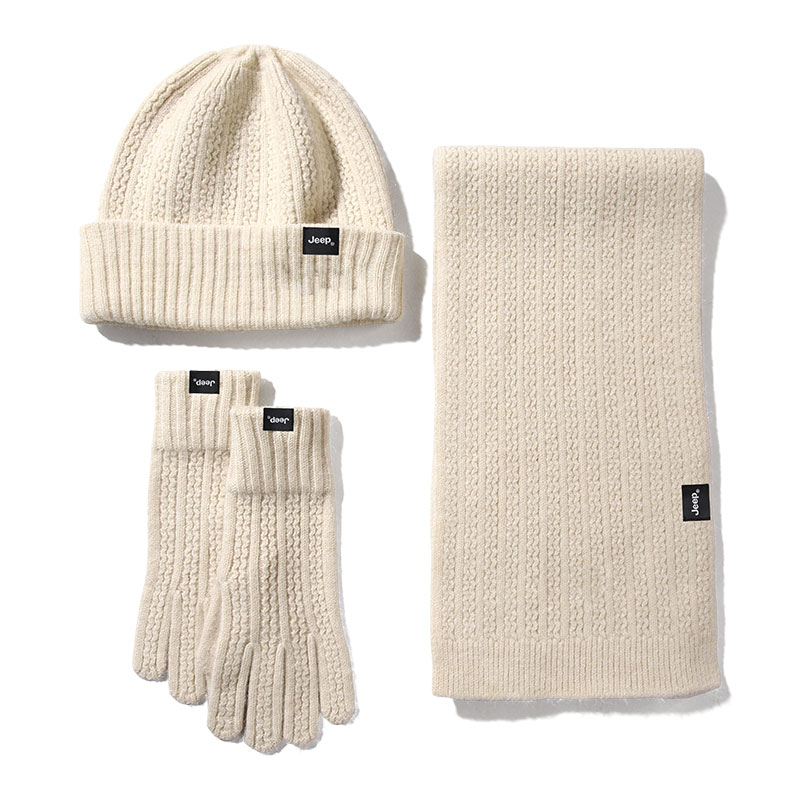 

Jeep Акриловый вязаный шарф Unisex Red