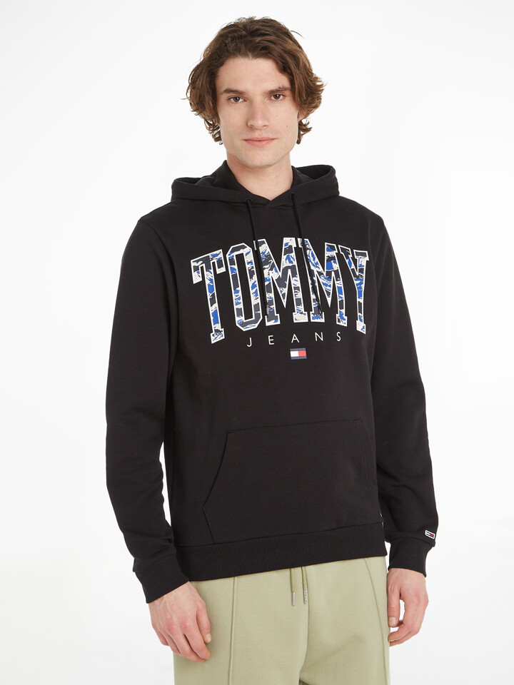 

Толстовка Tommy Hilfiger Hoodie, черный