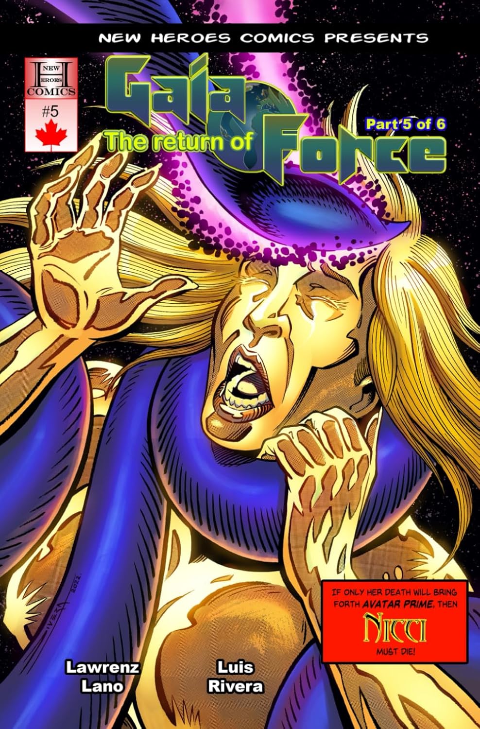 

The Return of Gaia Force #5 (Independently published)