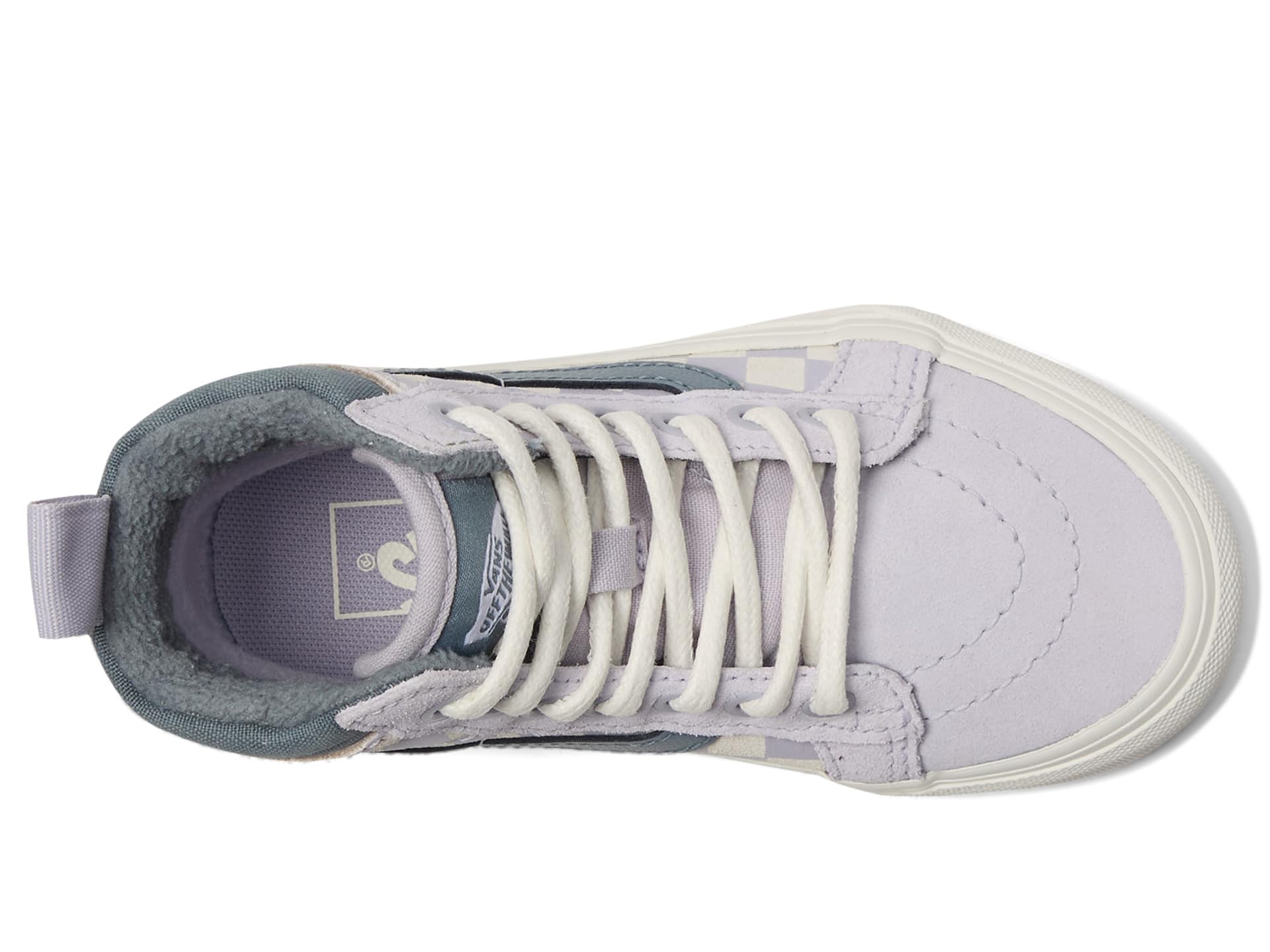 Кроссовки Vans Kids Kids Mte Sk8-Hi, цвет Tonal Check Lilac Mist — фото 2