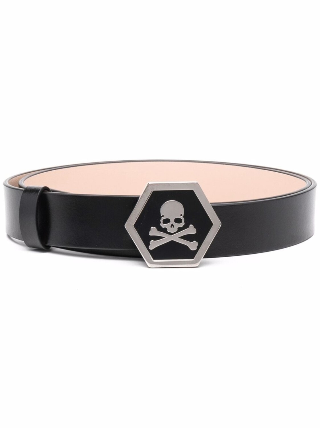 

Philipp Plein ремень с логотипом Skull, черный