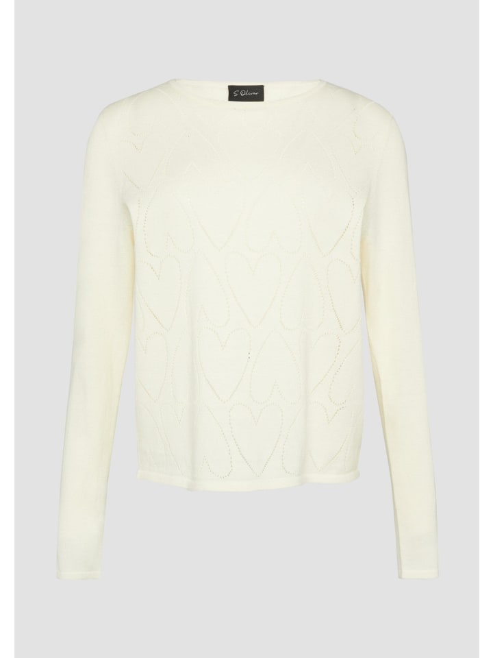 

s.Oliver Вязаный свитер цвета 0200_cream