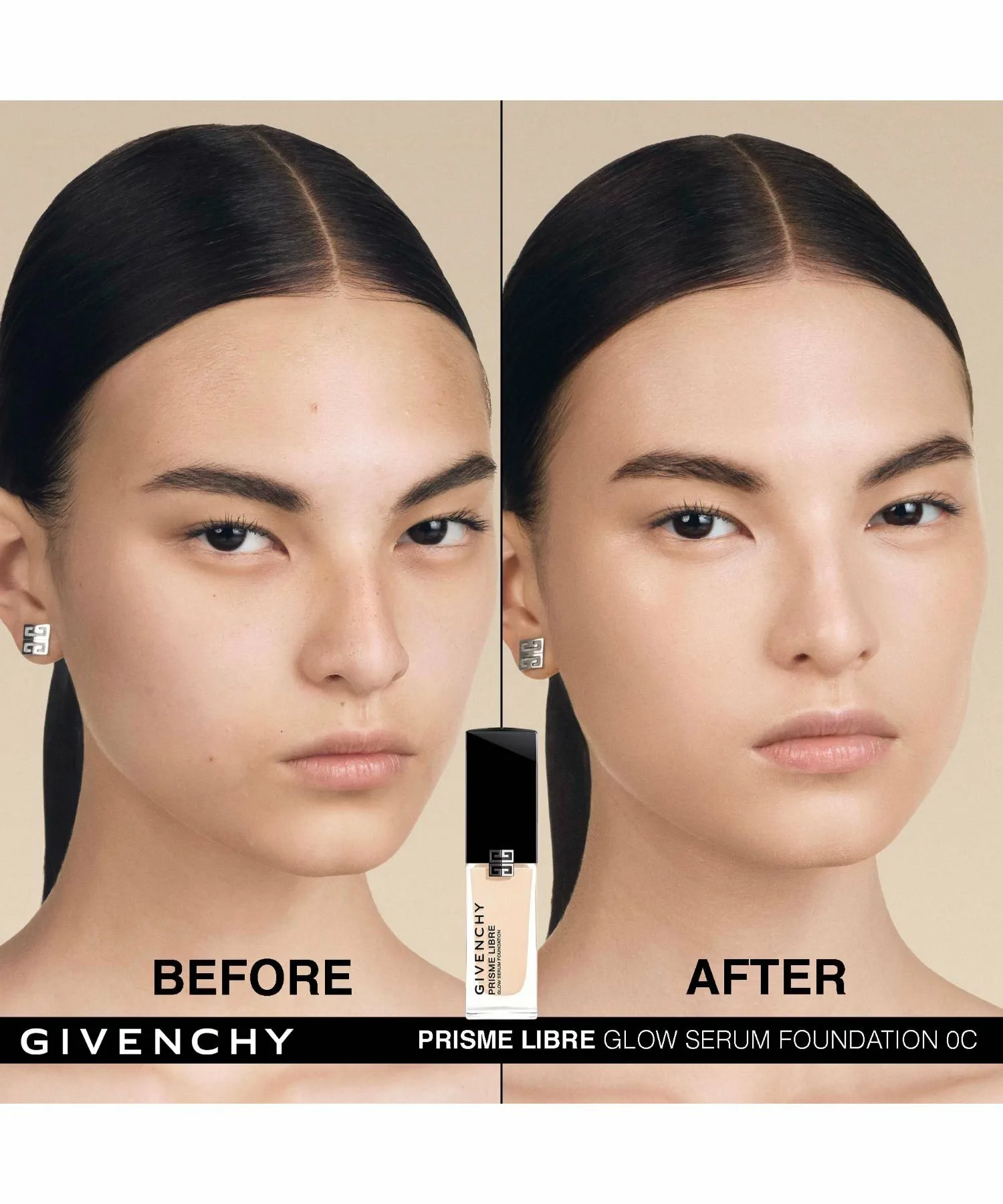 Prisme Libre Glow Serum Foundation Foundation Givenchy Beauty, No.0C — фото 3