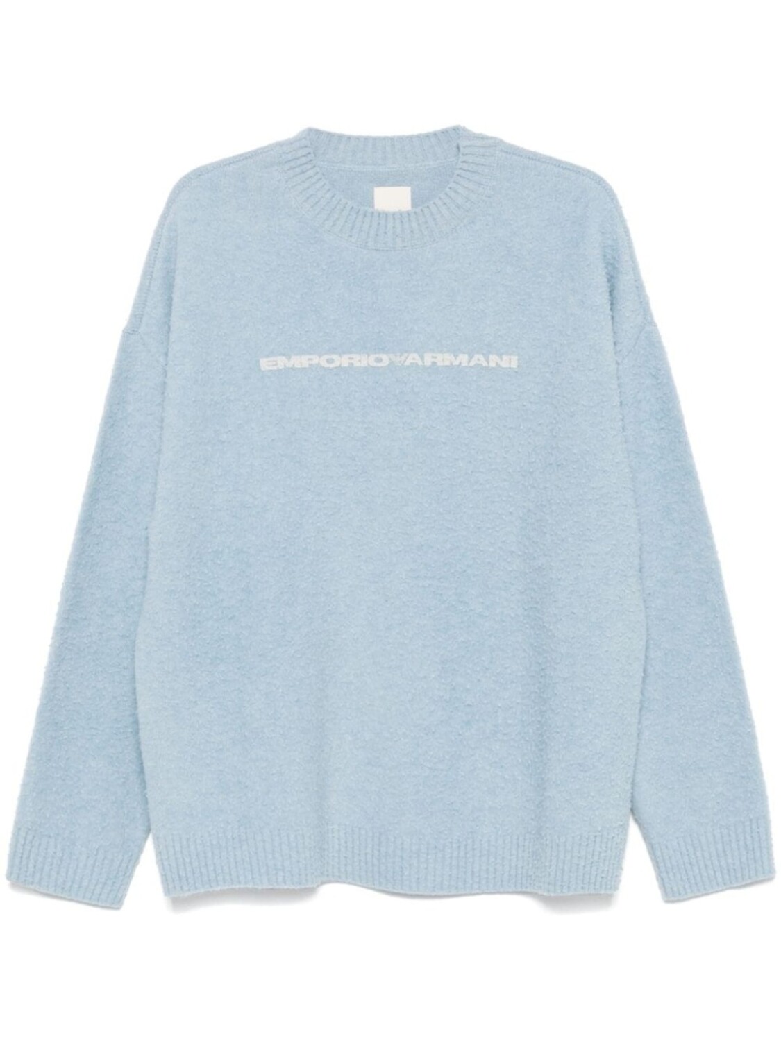 

Свитер с логотипом Emporio Armani, синий