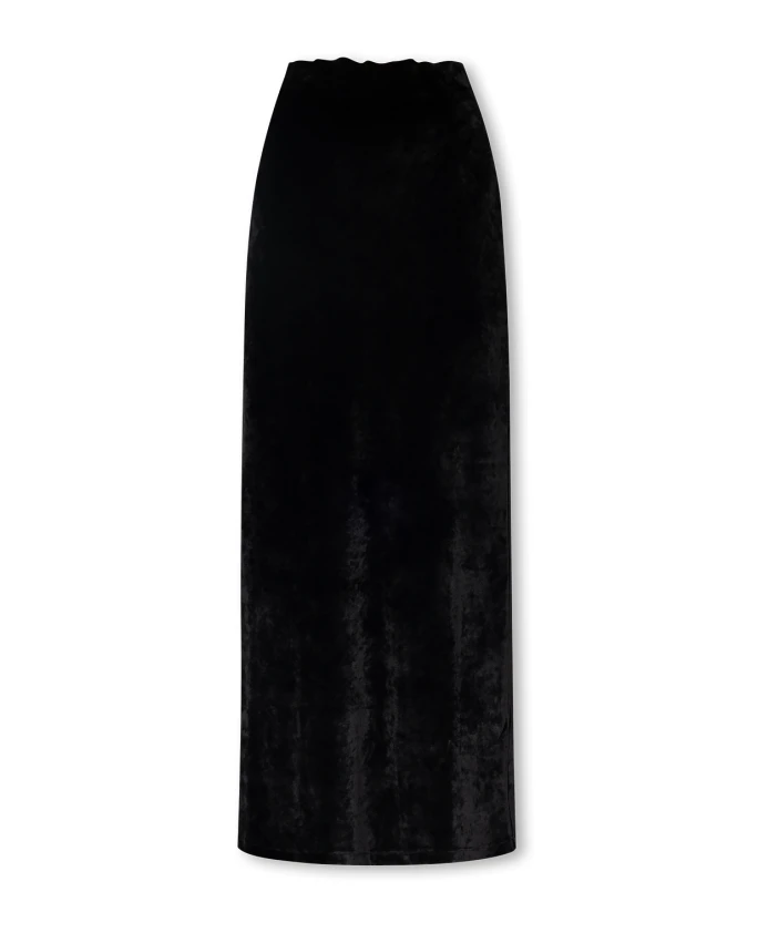 

Бархатная юбка Balenciaga, черный