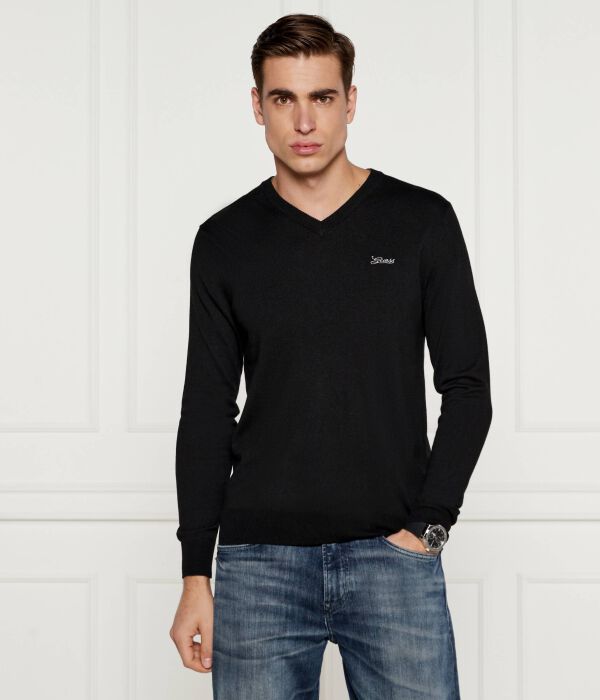 

Свитер Дарен Regular fit Guess Jeans, черный