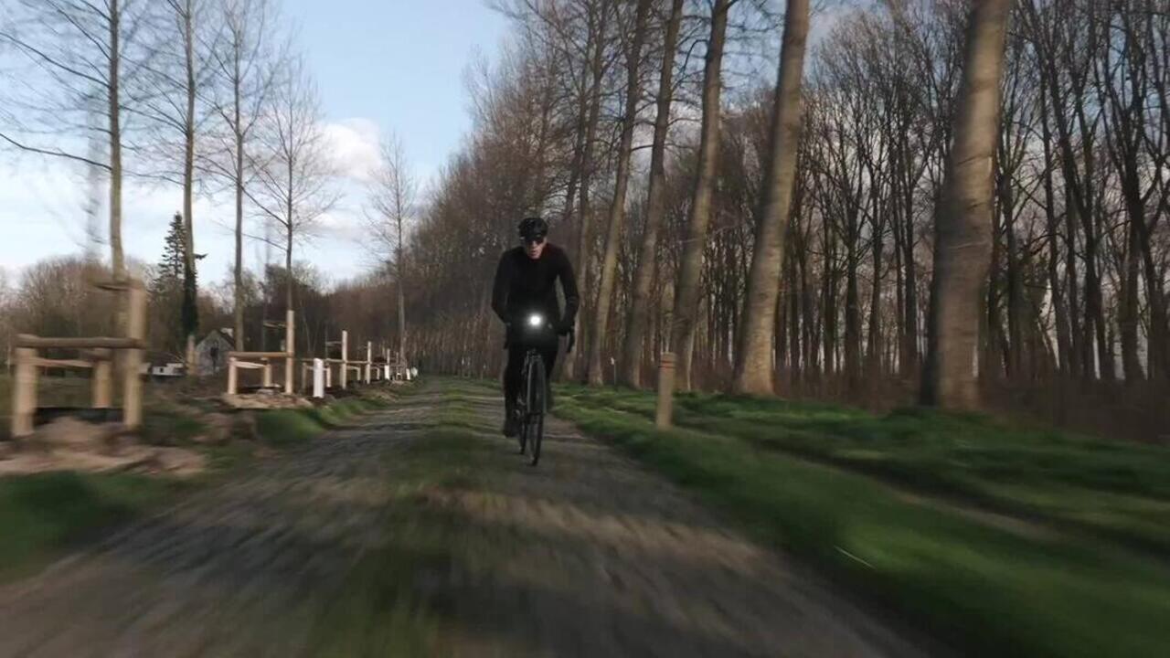 

Мужская зимняя дорожная велокуртка Van Rysel с длинным рукавом EDR Endurance Series дымчато-чёрная