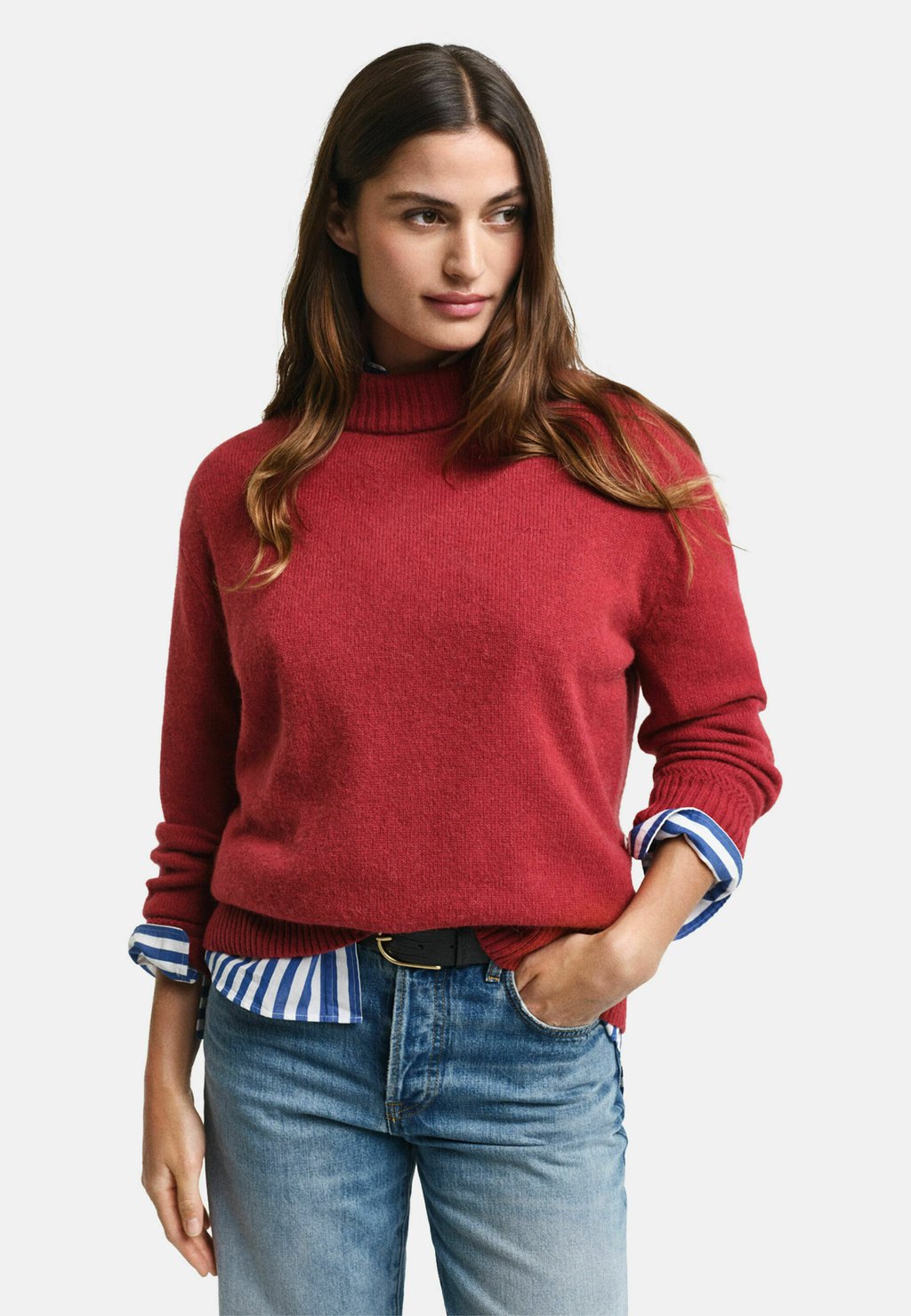 

Свитер STAND COLLAR GANT, красный