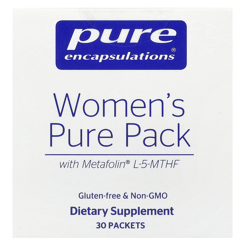 

Pure Encapsulations, Женский чистый пакет, 30 пакетиков
