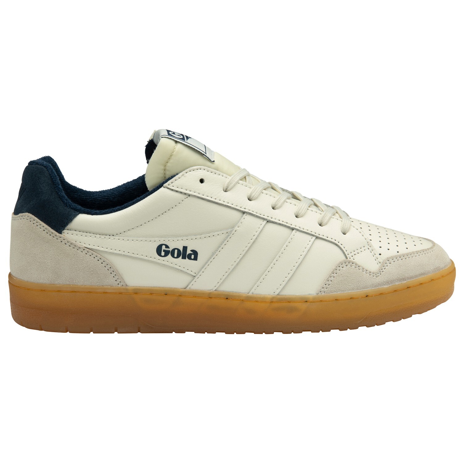

Кроссовки Gola Eagle '86, цвет Off-White/Navy/Gum