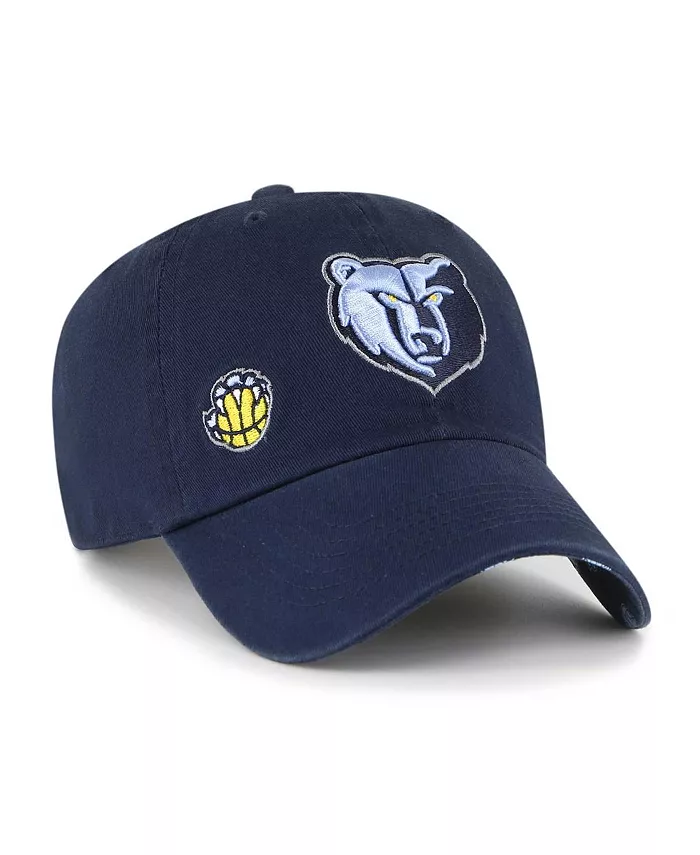 

Женская регулируемая кепка Memphis Grizzlies Confetti Undervisor Clean Up, цвет navy '47 Brand