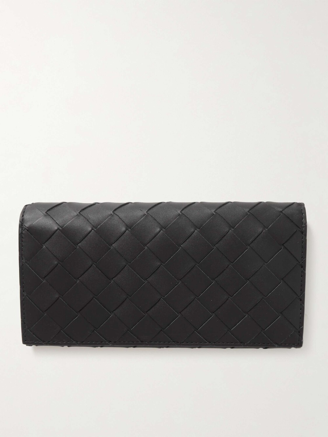 

Кожаный кошелек Intrecciato BOTTEGA VENETA, черный