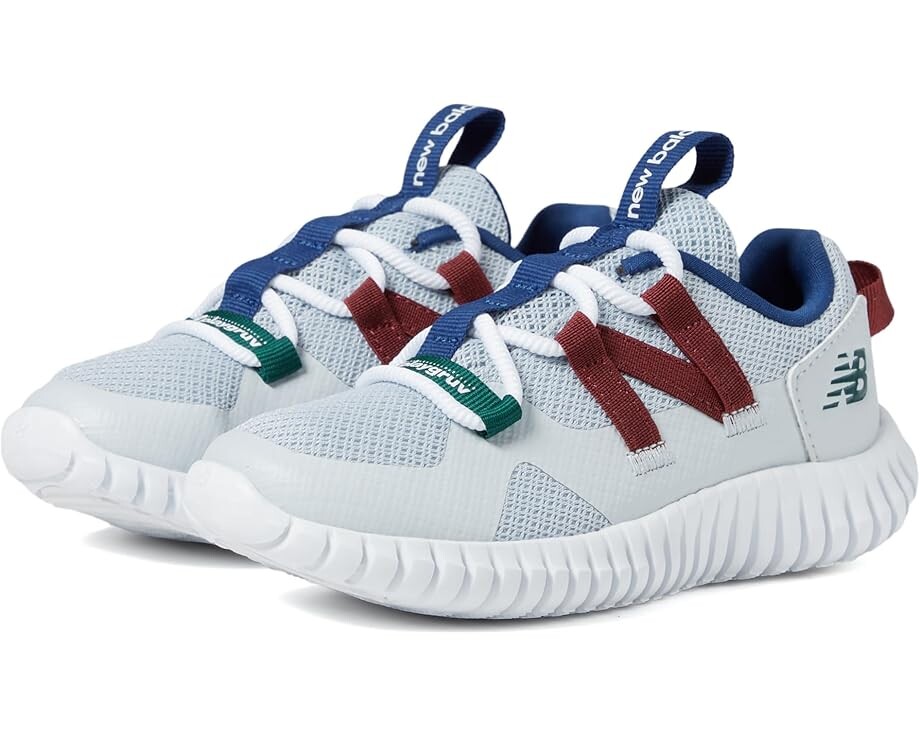 

Кроссовки New Balance Kids Playgruv v2 Bungee, цвет Granite/Mercury Red