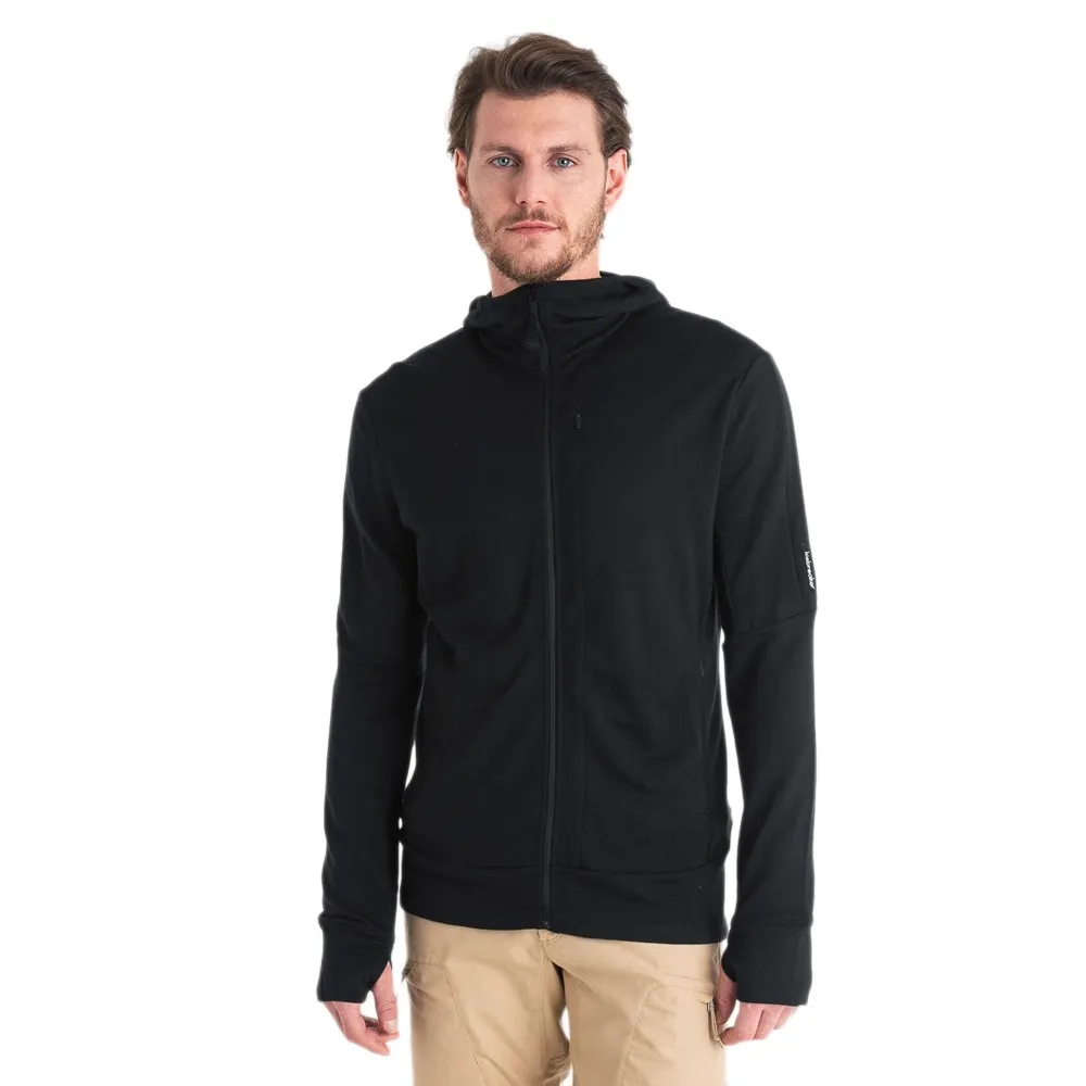 

Толстовка Icebreaker Merino 260 Quantum IV full zip, черный