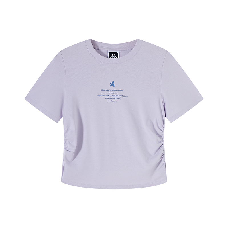 

Kappa Женская футболка Summer светло-фиолетовая, Фиолетовый, Kappa Женская футболка Summer светло-фиолетовая