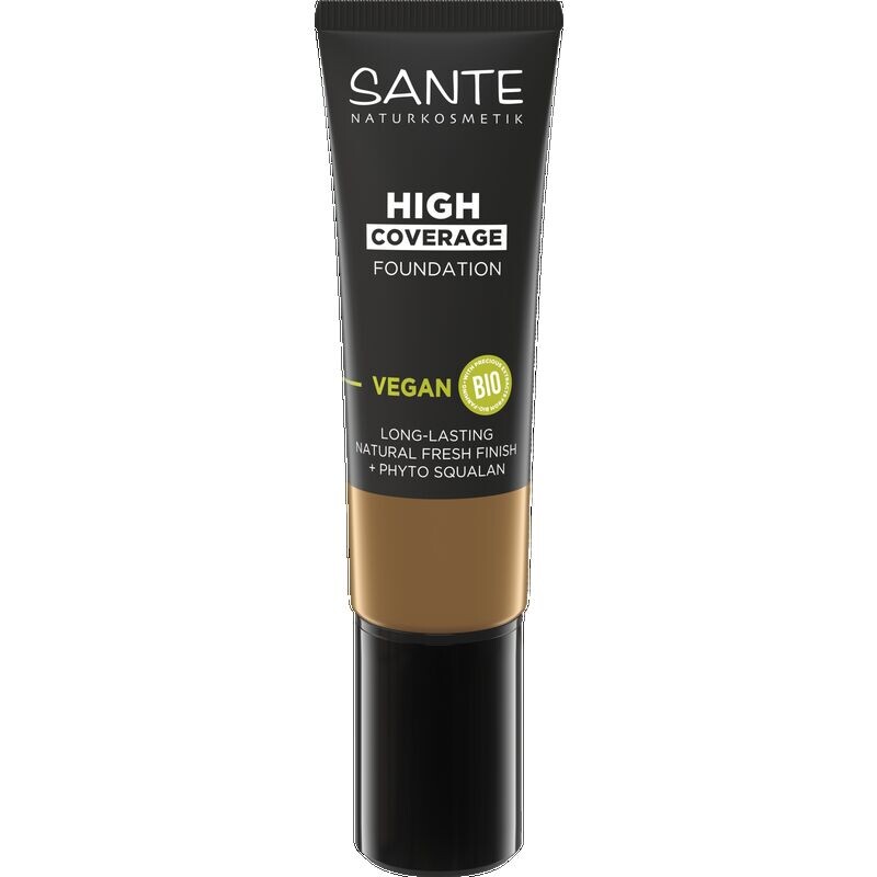 

Тональный крем с высоким покрытием 08 Теплый каштан Sante, 25 ml