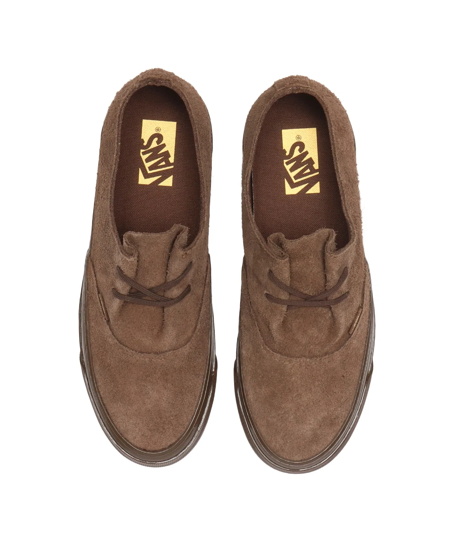 Унисекс кеды из натуральной кожи VANS PREMIUM AUTHENTIC EASE коричневые