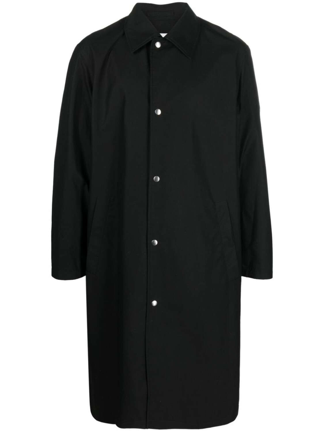 

Jil Sander пальто с логотипом, черный