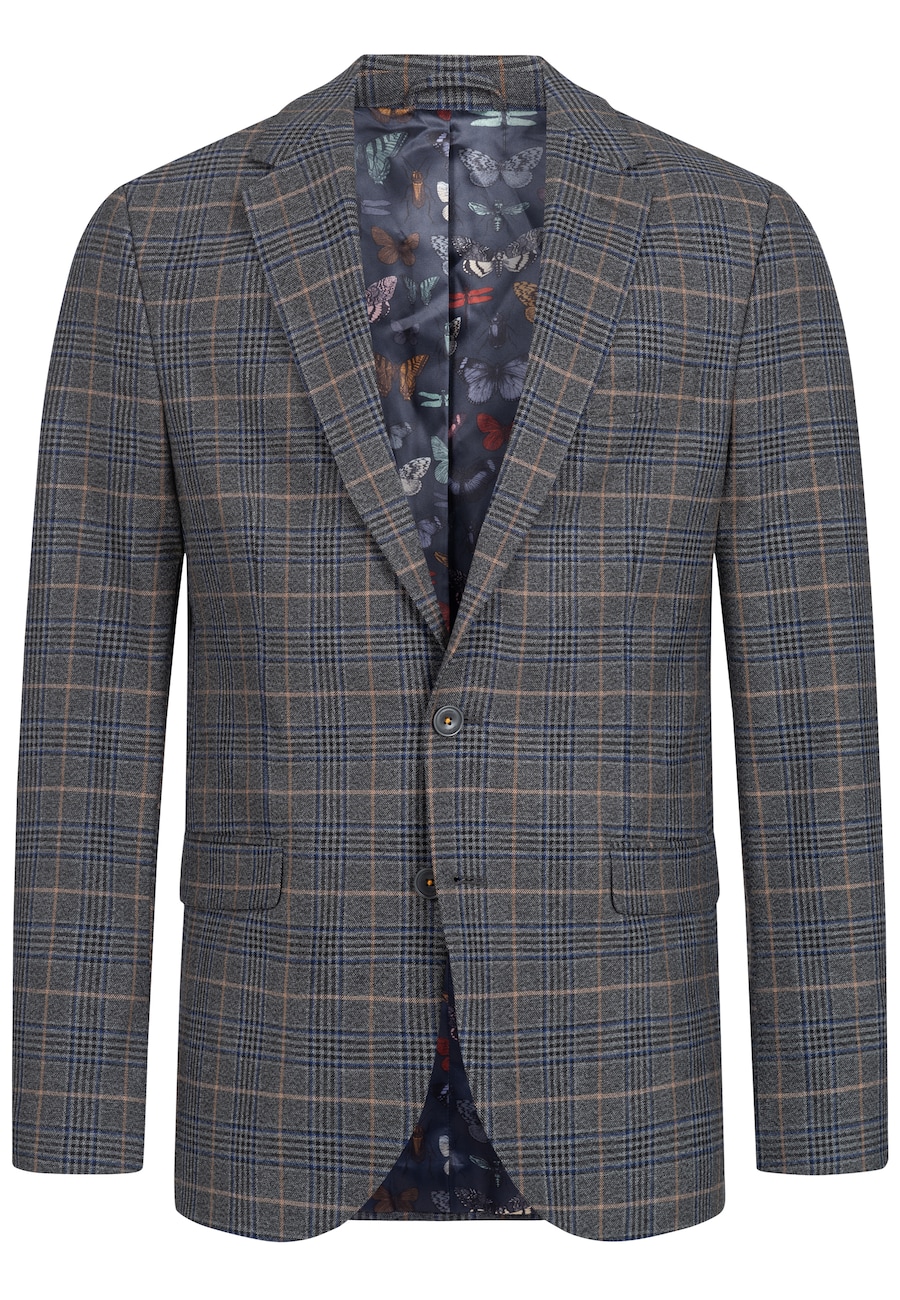 

Пиджак стандартного кроя JEFF Caleb, серый