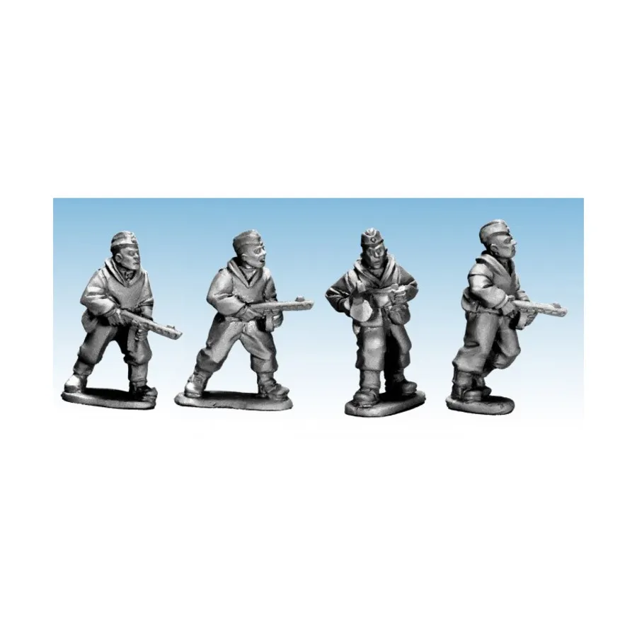 

Советские разведчики с пистолетом-пулеметом, WWII Miniatures - Soviet Forces (28mm) (Artizan Designs)