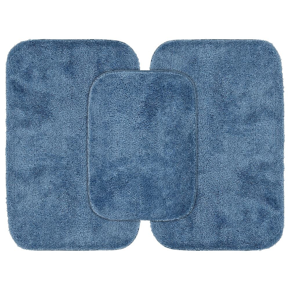 

Коврик-гирлянда «Деко», набор для ванной из 3 предметов Garland Rug, цвет Basin Blue