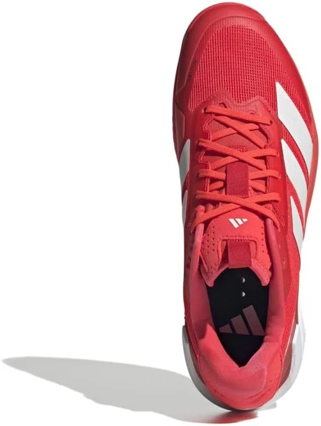 Кроссовки теннисные Adidas Adizero Ubersonic 5, Lucid Red/Zero Metallic/Aurora Ruby — фото 3