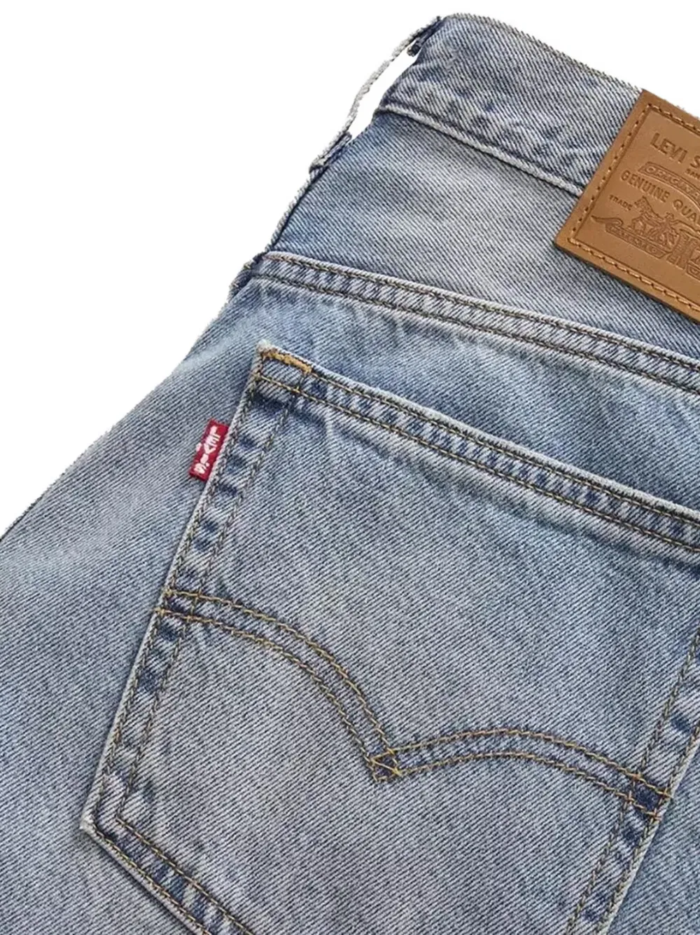 Хлопковые джинсы-клеш Levi'S, синий — фото 3