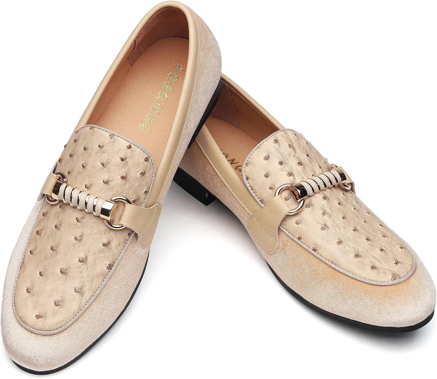 

Бархатные лоферы для мужчин Penny Slip-On Fqeqnqg, бежевый