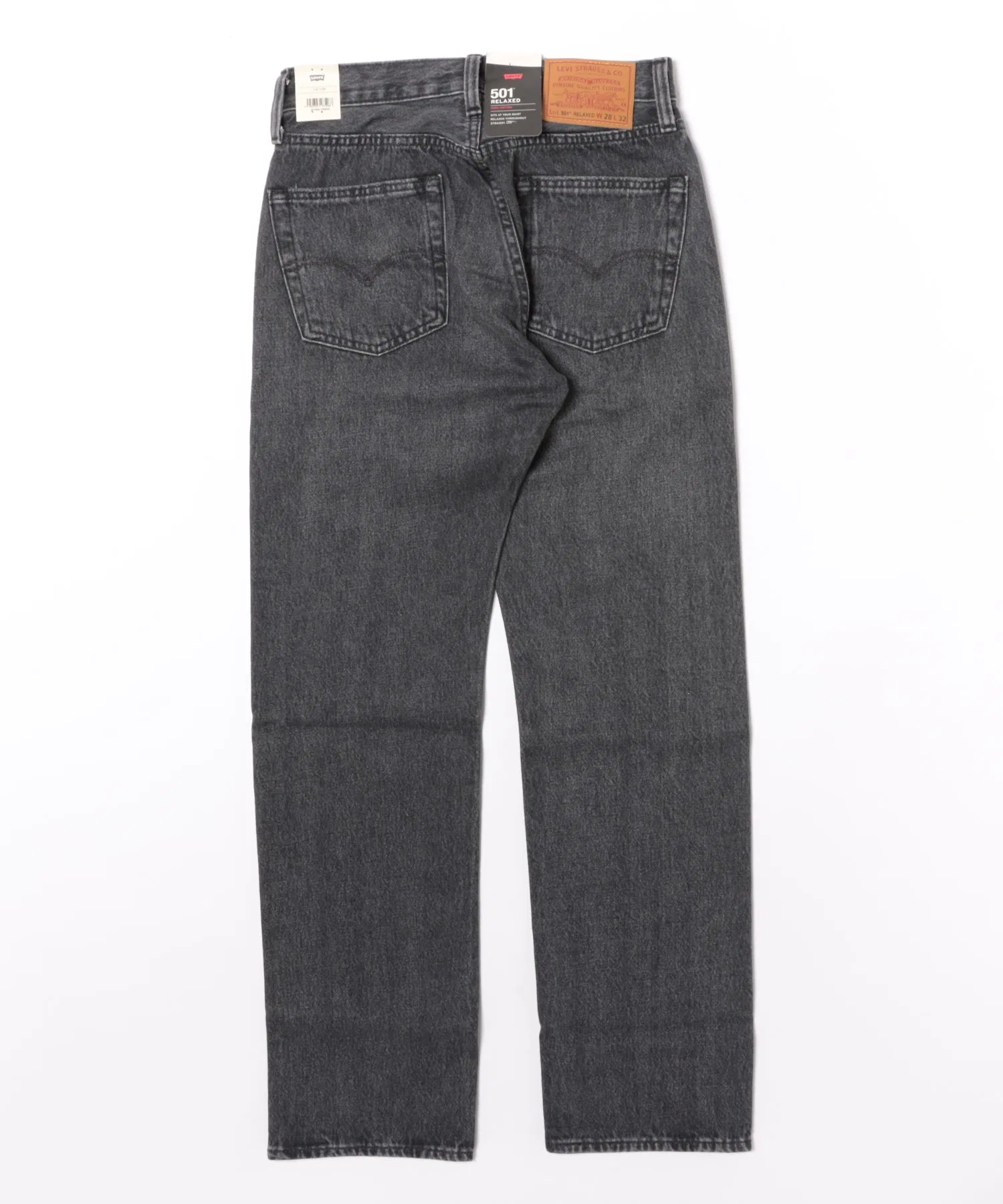 【LEVI'S】501 Оригинальные прямые черные 0057V-0009 Американский повседневный классический винтажный стиль — фото 2