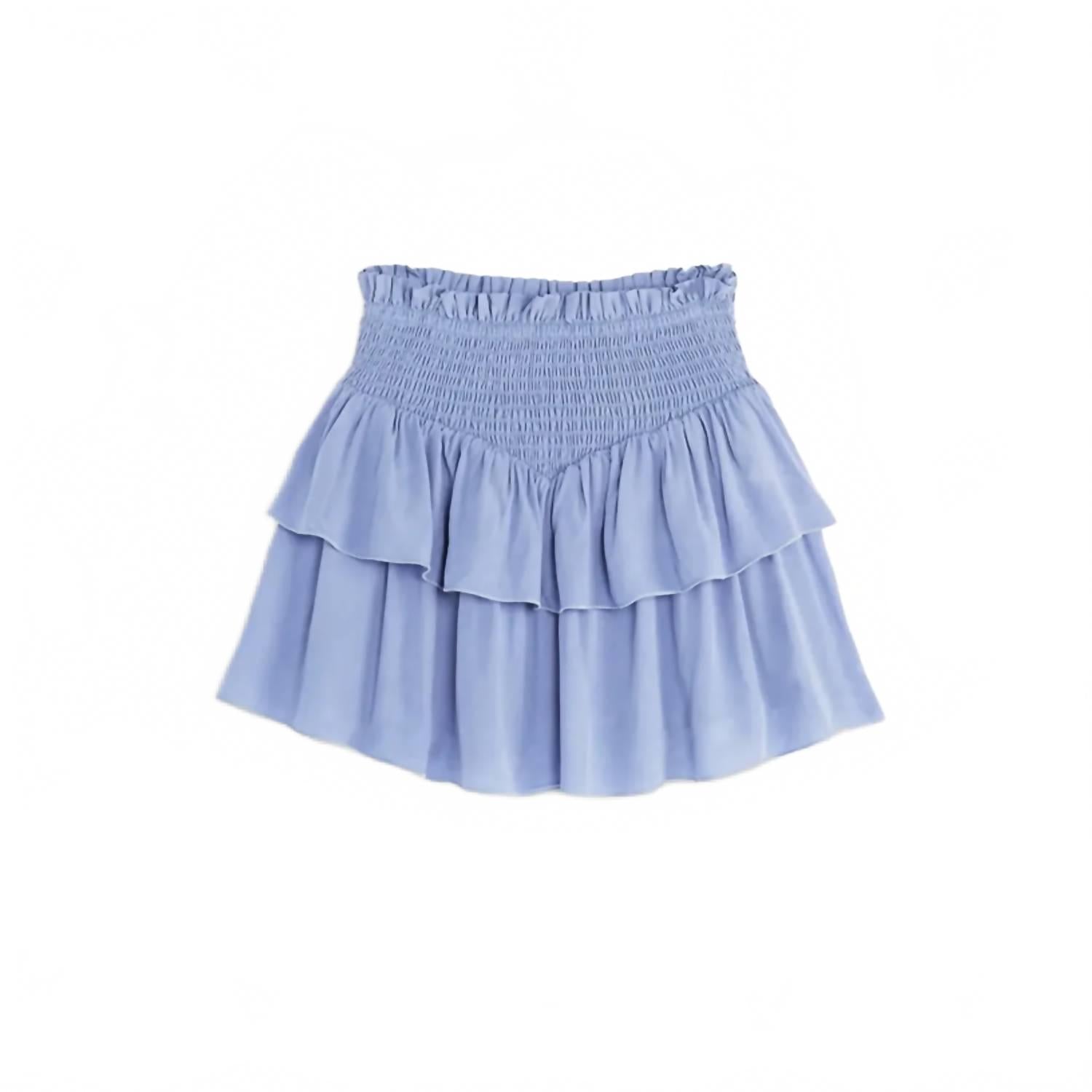 

KatieJnyc Мини-юбка Brooke для девочек, небесно-голубого цвета