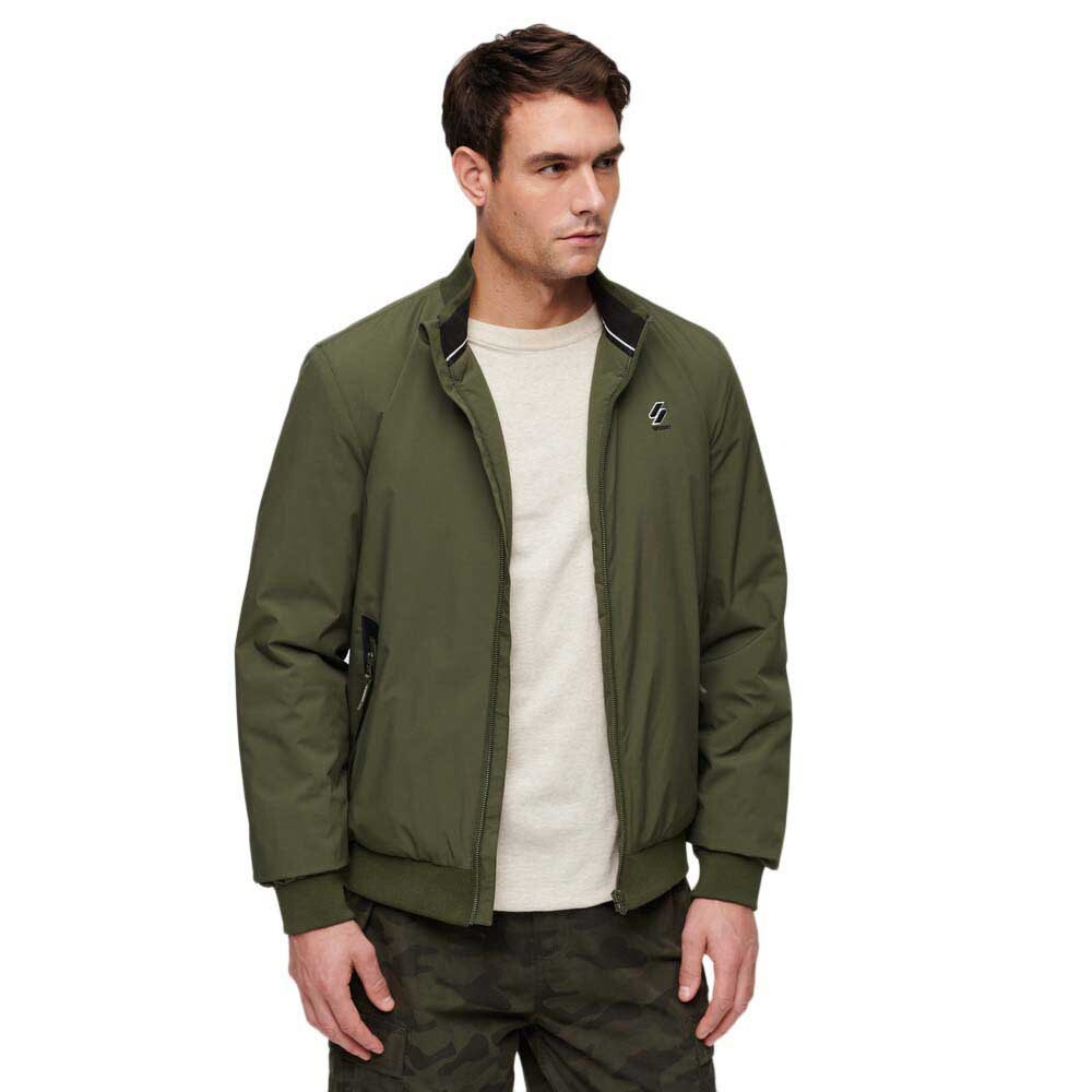 

Куртка Superdry Code Training Harrington, зеленый