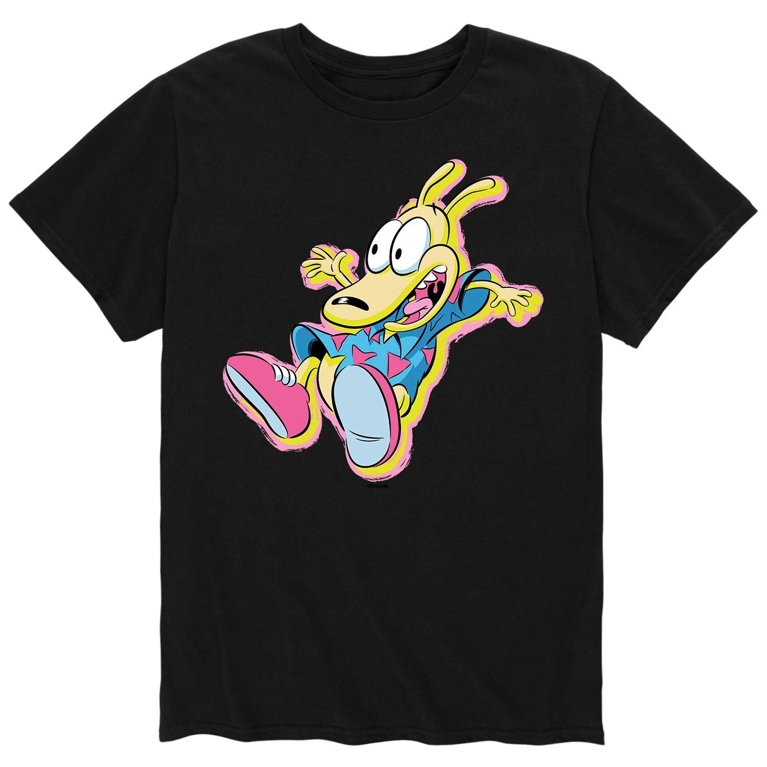 

Мужская футболка Rocko's Modern Life Jumping Rocko Licensed Character