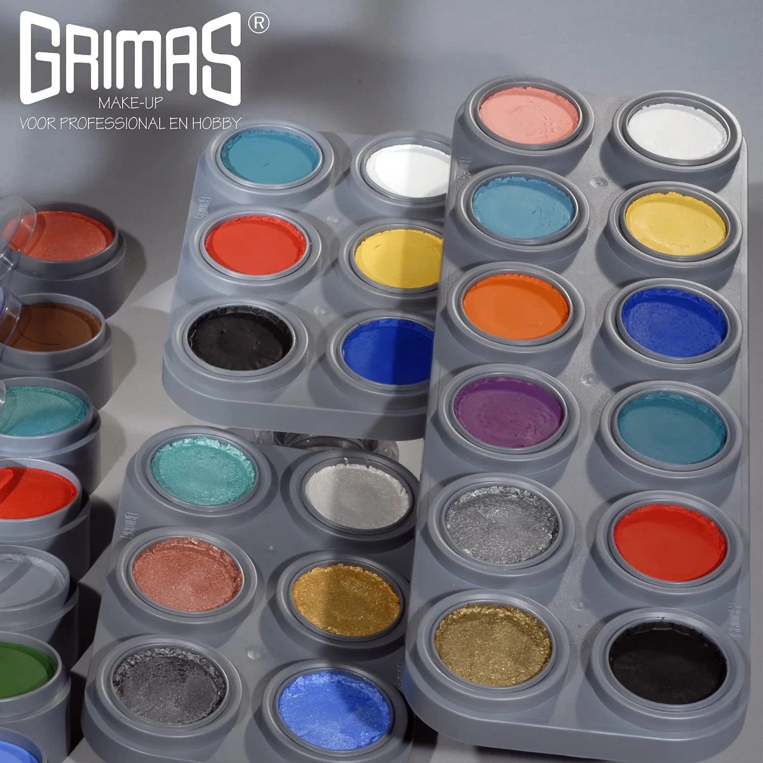 Профессиональная палитра аквагрима Grimas A+B, 24 x 2.5 мл Grimas — фото 4