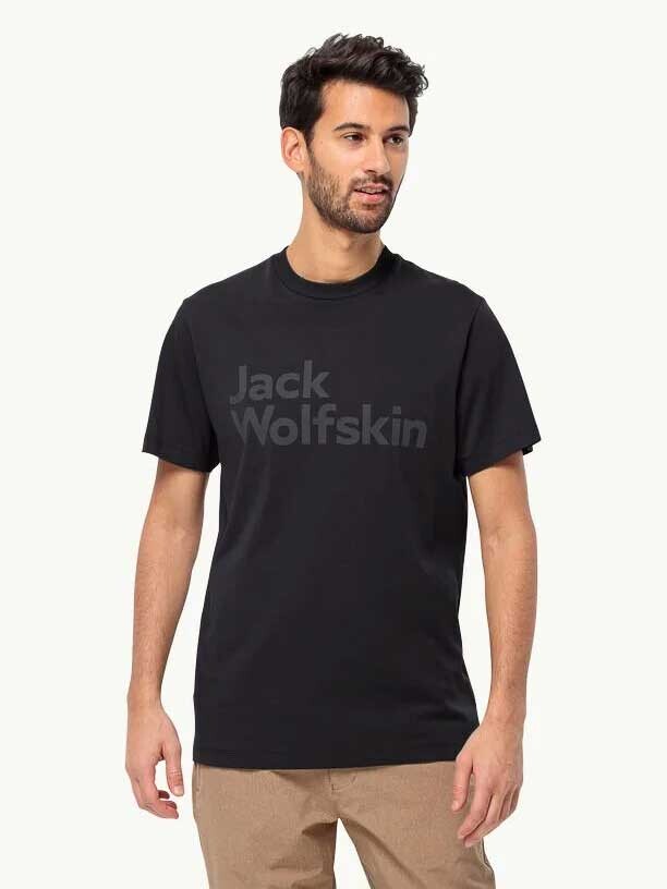 

Футболка Jack Wolfskin ESSENTIAL LOGO T M, черный