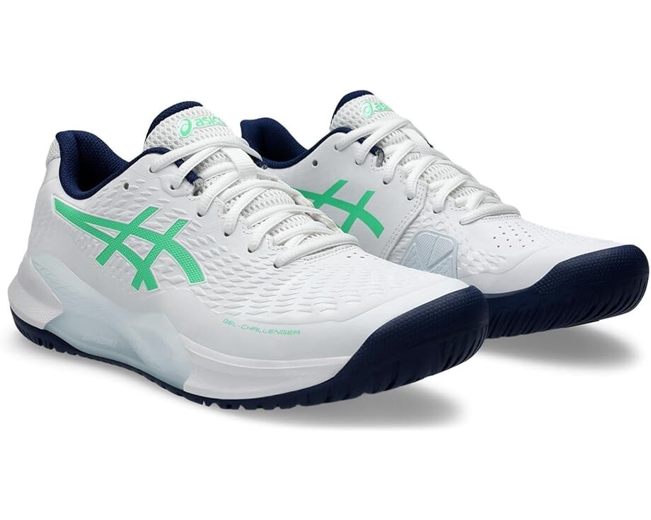 

Кроссовки ASICS GEL-Challenger 14 Tennis Shoe, цвет White/New Leaf