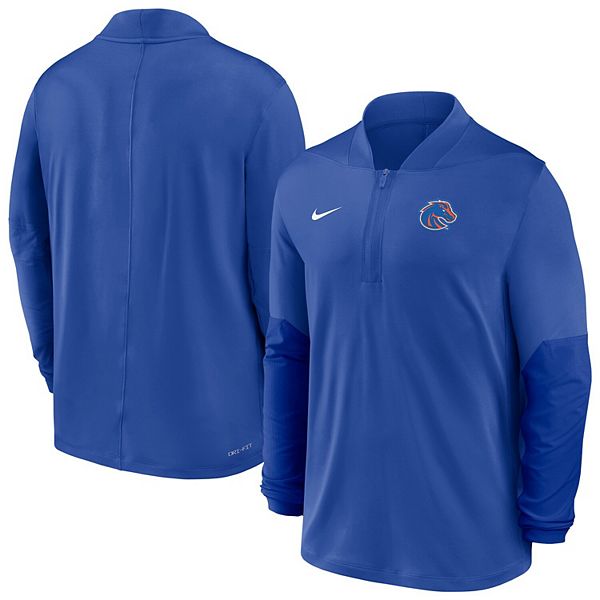 Мужская толстовка Royal Boise State Broncos Dri-Fit с полузастежкой Nike — фото 2