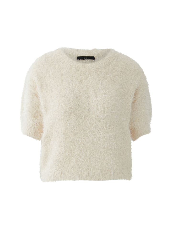 

Oui Пуловер серого цвета, цвета "белая шапка"