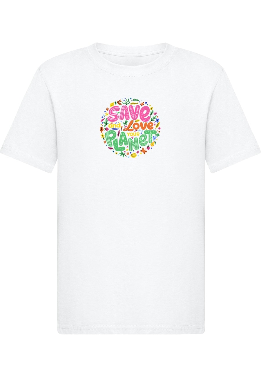 

Рубашка Mister Tee Save And Love, белый
